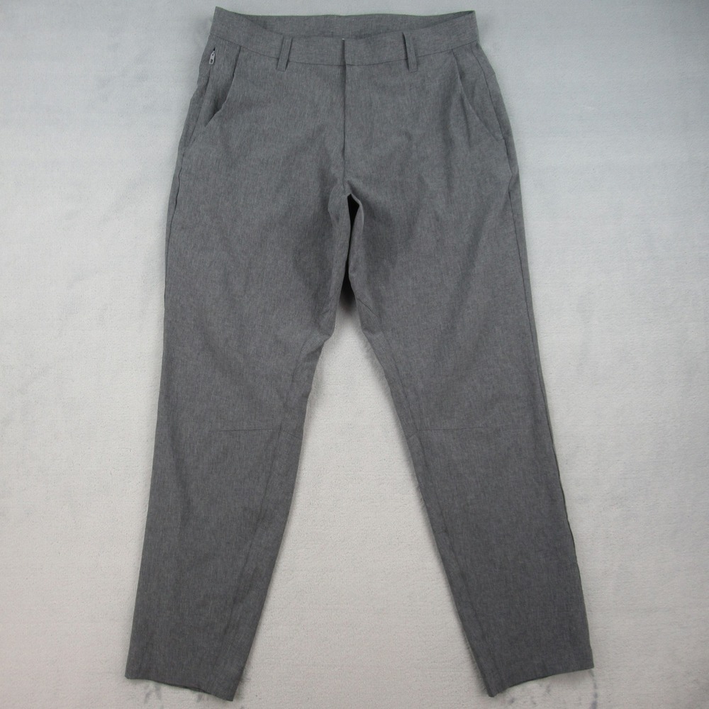 Fabletics Pants Mens 31x32 Gray Performance Chino Slim Fit PT2253840-0123-31032